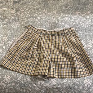 Baum Und Pferdgarten Size 40 Large Plaid Women's Shorts